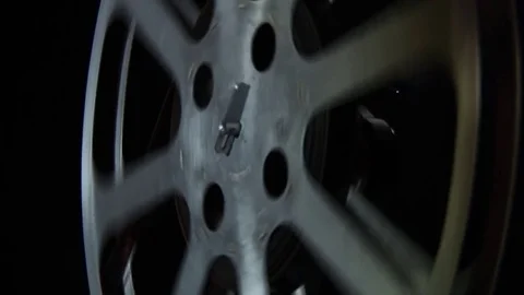 Projector wheel is spinning Stock Footage 73413694