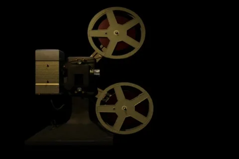 Projector Zoom Stock Footage 335360