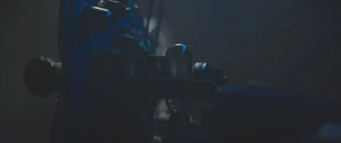 Projector's Lamp Switch On Stock Footage 151050156