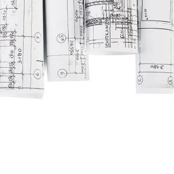 The projects of houses a background Stock Photos