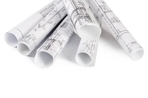 The projects of houses a background Stock Photos