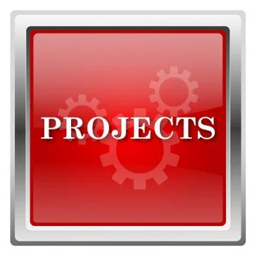 Projects icon Stock Illustration
