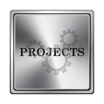 Projects icon Stock Illustration