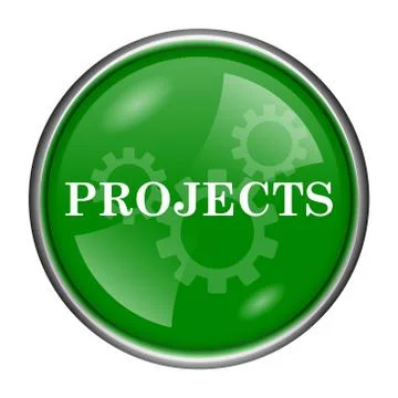 Projects icon Illustrazione stock