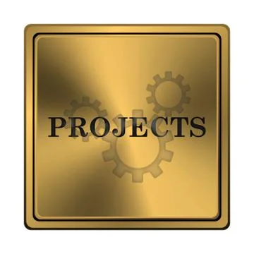 Projects icon Stock Illustration