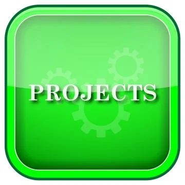 Projects icon Stock Illustration