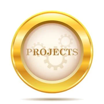 Projects icon Illustrazione stock