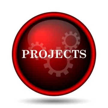 Projects icon Illustrazione stock