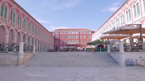 The Prokurative, Split, Croatia Stock Footage 83711050