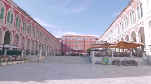 The Prokurative, Split, Croatia Stock Footage 83767035
