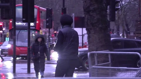 Prolific fare dodger facing jail for 112 unpaid train tickets leaves court
 Video stock 326799015