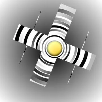 Proller zebra Stock Illustration