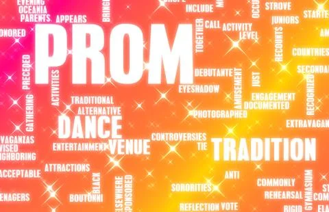 Prom Stock Illustration