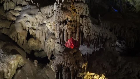 Prometheus Cave or Kumistavi located in Imereti region in western Georgia Stock Footage 249930195