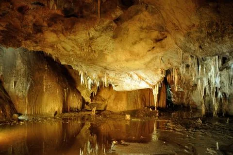 Prometheus cave Stock Photos