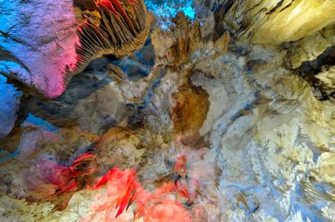 Prometheus cave Stock Photos