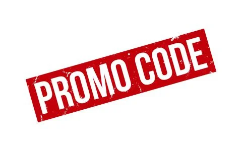 Promo Code rubber grunge stamp seal vector 스톡 일러스트