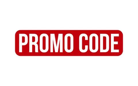 Promo Code rubber grunge stamp seal vector Stock-Illustration