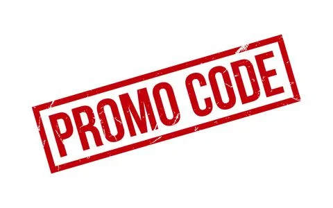 Promo Code Rubber Stamp Seal Vector 스톡 일러스트