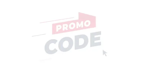 Promo Code Text Animation with Red Banner and Cursor on White Background Stock-Footage 342266077