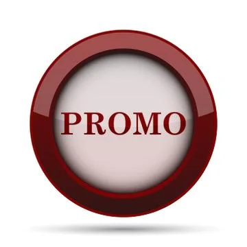 Promo icon. Internet button on white background. . Stock Illustration