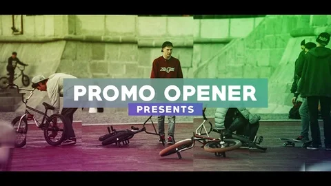 Promo Opener Stock After Effects