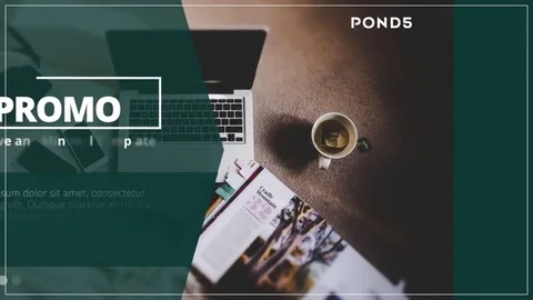 Promo Presentation Slideshows After Effects stock