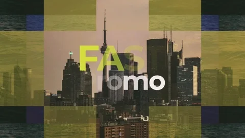 Promo Slides After Effects stock