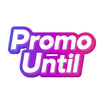 Promo text effect vector design Stock Illustration