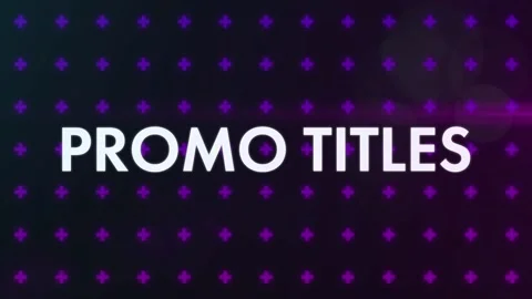 Promo Titles 스톡 After Effects