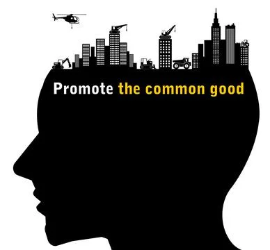 Promote common good Stock Illustration