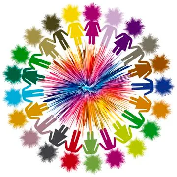 Promoting Creativity in Kindergarten Illustrazione stock