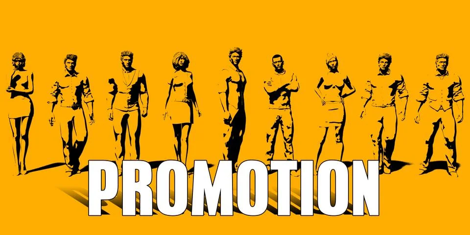 Promotion Concept Stock Illustration