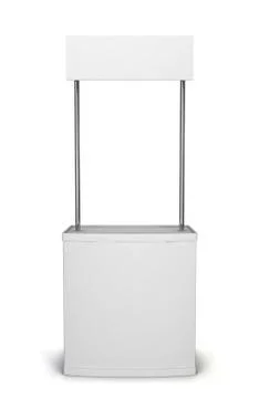 Promotion counter Illustrazione stock