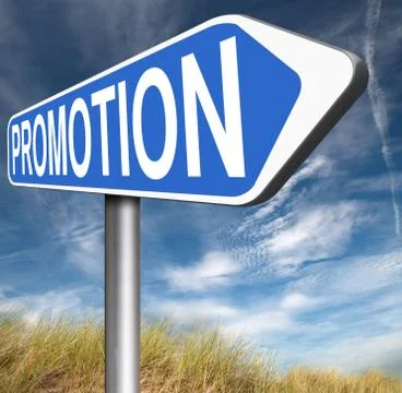 Promotion Illustrazione stock
