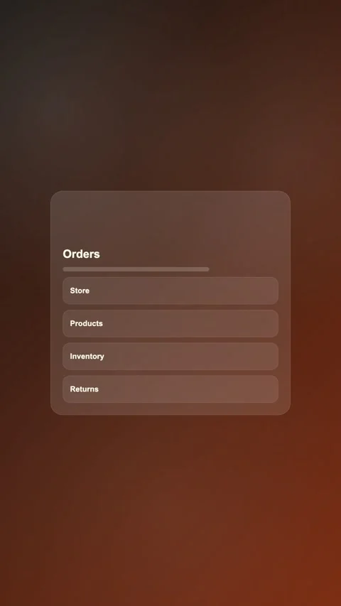 Promotion Manager Interface Modern Gradient SaaS Interface Vertical Animation Stock Footage 345154814
