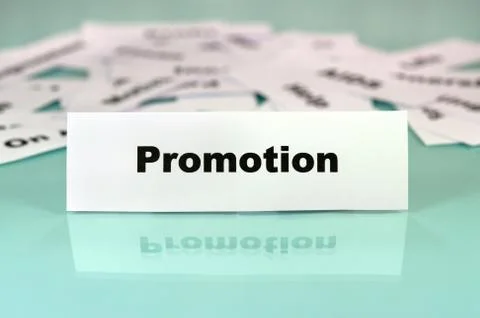 Promotion Stock Photos