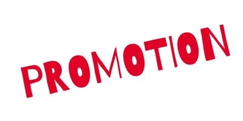 Promotion rubber stamp Stock Illustration