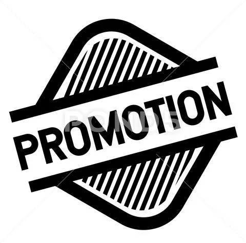 Promotion stamp on white Clip Art Download Now 94008183