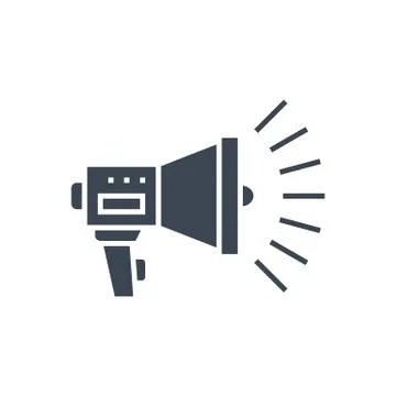 Promotion Vector Glyph Icon Stock Illustration
