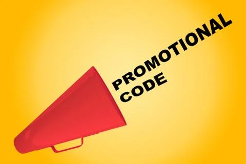 Promotional Code concept Stock Illustration