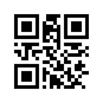 Promotional QR code - Black Friday. Ready to use. EPS 10 vector Illustrazione stock