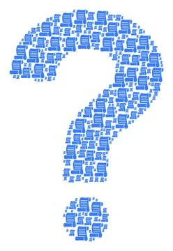 Prompt Collage of Script Roll Icons イラスト素材