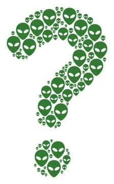 Prompt Composition of Alien Face Icons イラスト素材