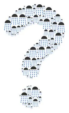 Prompt Composition of Spray Stream Icons Illustrazione stock