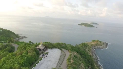Promthep Cape from above 動画素材 83784046