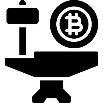 Proof of stake icon, Cryptocurrency related vector Stock Illustration