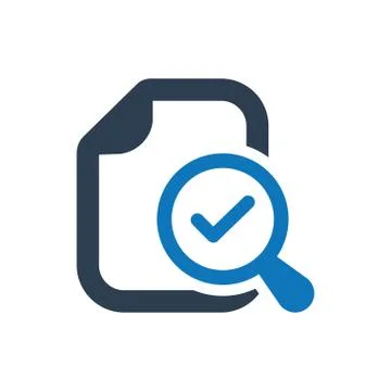 Proofreading / Checklist Icon Stock Illustration