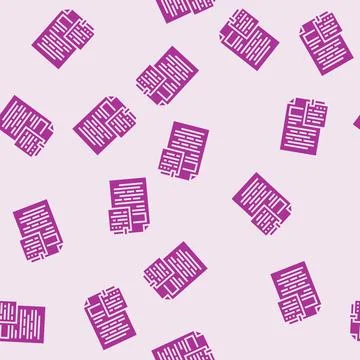 Proofreading text technical writer glyph seamless pattern 스톡 일러스트