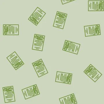 Proofreading text technical writer line vector seamless pattern Illustrazione stock